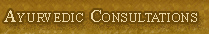 Ayurvedic Consultations