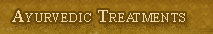 Ayurvedic Treatments